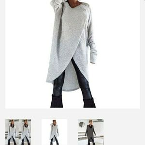 Long Knitted Pullover